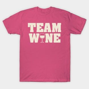 Team Wine (White Letters) T-Shirt